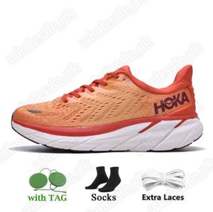 Botas de motocicleta Hoka One Bondi Clifton 8 Running Shoes 2023 Moda de moda ABSORÇÃO DE CHOGA ATUALMENTE PLATAGEMA RULNERNNES ATHLEGADOS RULNERNS AO LUZO DE LUMURO AO ANTERIOR