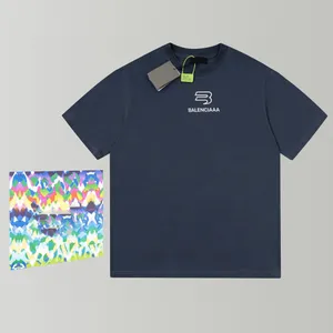 Męskie koszulki Polos Haftowane i drukowane letnie zużycie w stylu polarnym z ulicą czyste bawełniane 124e