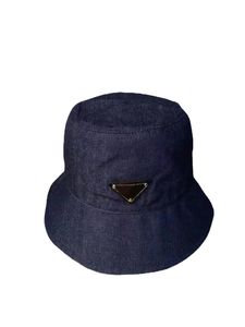 Klassisk höst ny trend japansk stil alfabet cowboy hattar män och kvinnor samma stil triangel märke hink hatt