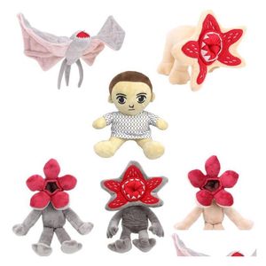 Filmer TV PLUSH TOY Stranger Things Toys Demogorgon Strangrangeshings Piranha Bat Monster Ups Drop Delivery Gift Soped Animals Dhasi