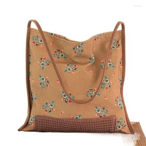 Evening Bags YourSeason Female Literature And Art Cloth Chinese Casual Lightweight Printed Cotton Women Floral Handbag Large Capacity