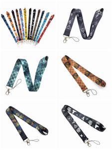 Cell Phone Straps & Charms 30pcs Japan cartoon design Keys Mobile Lanyard ID Badge Holder neck Rope Keychain for boy girls wholesale Party Good Gifts 2022 #0103