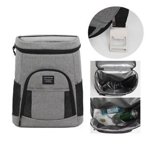 Thermal Cooler Insulated Picnic Bag Functional Pattern For Work Climbing Travel Backpack Lunch Box Bolsa Termica Loncheras240j