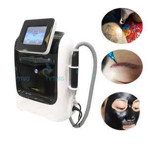 Icke -invasiv picosekund lasermaskin svart teknik ingen smärta ingen skada tatuering borttagning ta bort ögonbrynsfläckar behandling kolskalning nd yag