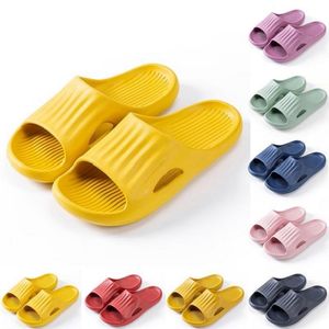 Summer Slipers skor Skor Män Kvinnor Sandal Platform Sneaker Red Pink Black Blue Purple Yellow Slide Sandals Trainer Outdoor Indoor Slipper Size