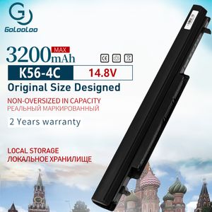 A41-K56 14,8 В 3200 мАч батареи для ноутбука для Asus K46 K46C K46CA K46CM K56 K56CA K56CM S46C S56C R505CA A32-K56 A42-K56