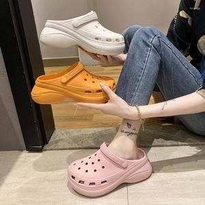 Dress Shoes Women Sandals Summer 2023 Female Clog Woman Breathable Outdoor Waterproof High Heels For