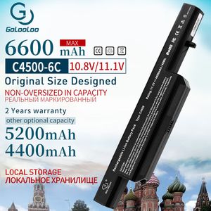 11.1V 6Cells C4500BAT-6 Новая батарея ноутбука для Clevo B4100M B4105 B5100M B5130M B7110 C4100 C4500 C4500Q C5100Q C5500Q C4500BAT6