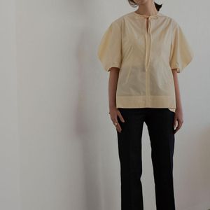 Bloups feminina camisas de caça de gola O-pescada Casual japonês simples vintage Blusa solta Mulheres 2023 Moda de verão All-Match Blusas M