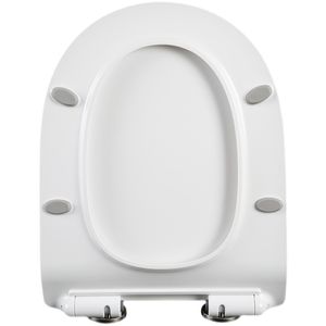 화장실 좌석은 두꺼운 화장실 덮개, 매우 얇은 U 자형 화장실