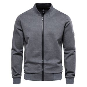 Jackets Men Spring Spring e Autumn Stand Collar Casual Zipper Moda Sports Casal For Men 230313