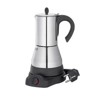 6コーヒーカップCoffewareセットエレクトリックガイザーMoka Moka Maker Coffee Macher Espresso Pot Expresso Percolatorステンレス鋼Stovetop 226r