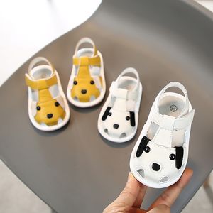 First Walkers Summer Baby Sandals Baotou Toddler Shoes Soft Soles for Girls 1-3 One-year-old Baby Sandals Children's Shoes 230314