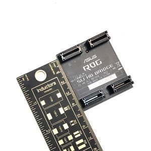 Nytt kort SLI Bridge PCI-E Graphics Connector 2 Way Soft 3way 4way Hard Bridge Card för videodrafikkort