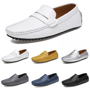 Men Sapatos casuais cor sólida preto branco prata respirável taupe dlives cinza profundo jogging amarelo andando com tênis masculinos de vários homens macios