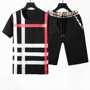 23SS Designer T-shirt Summer Europe Paris Polos Star Fashion Satin Cotton Botton Sports Sets Sports