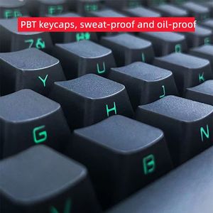 New 104/133 Keys PBT Side Engraved Keycaps Set OEM Translucent Backlit Keycap for Mechanical Keyboard Cherry Profile MX Switch