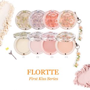 Annan makeup Flortte Ankomst Blush Palette Orange Peach Pink Rouge Natural Brightening Cream Powder Cheek Tint Contour Cosmetic 230314