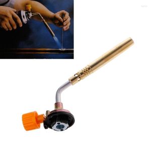 Verktyg 30st Flamethrower Burner Butane Gas Blow Torch Hand Tändning Camping Svetsning BBQ Tool Outdoor Picnic Brazing