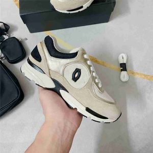 Luxury design bowling shoes 2023 Channel fashionable men's and women's letter logo casual outdoor sports shoes 01-4-001