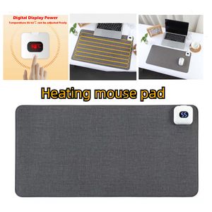 Elektrikli Isı Mouse Pad Tablo Mat Ekran Sıcaklık Isıtma Fare Ped Ofis Bilgisayar Masası Klavye için Kış Sıcak Elini Tutun