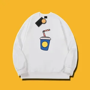 Designer moletom polo capuz masculino Mulheres com capuz de inverno linha de algodão Simle Face Hoodies simples de alta qualidade de rua