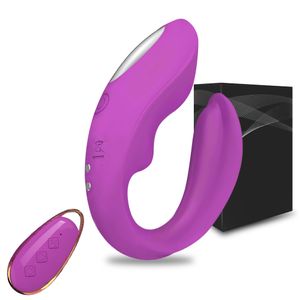 Vibratoren Drahtlose Fernbedienung Klitoris Vibrator G-Punkt Klitoris Stimulator Tragbarer Höschendildo Vibrierendes Sexspielzeug für erwachsene Paare 230314