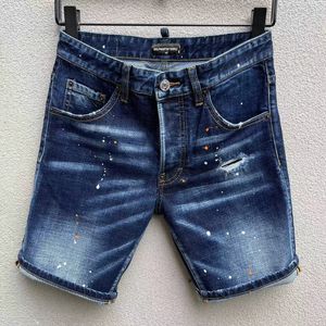DSQ Phantom Turtle Jeans Men Jean Mens Designer de luxo Skinny Ripped Guy Cool Hole Denim Fashion Moda