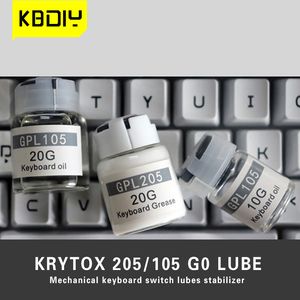 Przełączniki KBDIY LUBE Olej Grease GPL105/205 DIY Mechanical Keyboard Keyboard Stramcaps Smar Strakant Smar dla GK61 Anne Pro 2 TM680