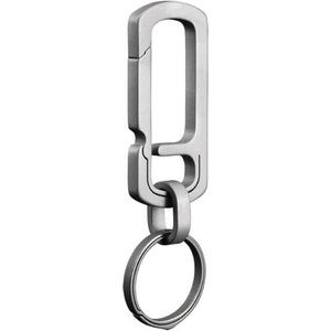 Multi-Function Titanium Key chain Jewelry Key Ring Mini Bottle Opener Metal Clip For Bags Men Waist Hanger EDC336d