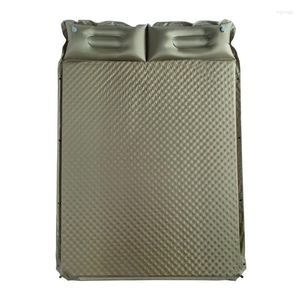 Outdoor Pads Spot Wholesale Camping Mat Moisture-proof Sleeping Supplies Double Splicing Automatic Air Cushion