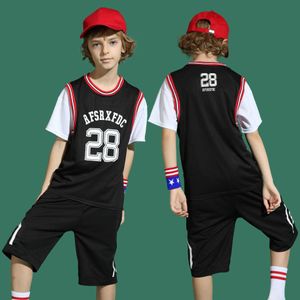 2023 I più nuovi bambini Imposta Designer Tracksuis Sport all'aria aperta Tuta da basket Set da due pezzi Ragazzi Jersey traspirante Set da calcio Abbigliamento sportivo