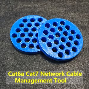 24wiresケーブル管理ツールCAT6Aカテゴリー6A CAT7ネットワークケーブルコームケーブル固定器管理ツール配線ツール