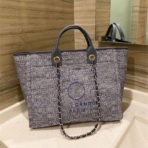 2023 Jacquard Beach Bag Women Handbag Designer Tote C Shopper Shoulder Bags Bucket Designers Womens Handbags Luxurys Totes Purses Woolen