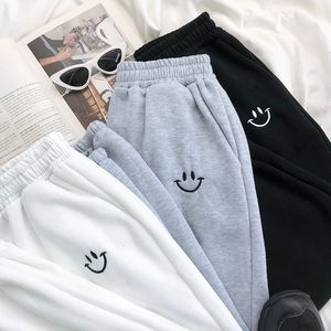 Calça feminina capris primavera outono calça de moletom unissex cinza largura sweat homem de jarreira personalizada