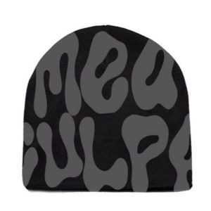 BeanieSkull Caps Вязание Cap Мужчины Женщины Параграф Качество Beanie Cap Y2k Теплая мода Hundred Take Ins Net Red Design Sense Niche Cold Cap 230314