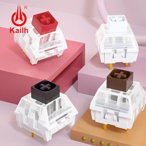 Kbdiy Kailh Box Switch White Red Brown Black RGB SMD -переключатель для DIY Механическая клавиатура MX Переключатели Игровая клавиатура