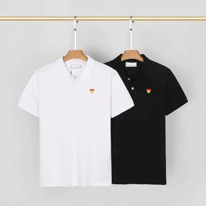 Polos masculinos de designers Men com lapela de mangas curtas Trendência de moda TRANDE TRABALHO DE NEGÓCIOS CASUAL TRABALHO DE RESPONSEIRA VERIEL