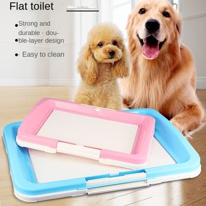 Andra hundförsörjningar Portable Training Toalett inomhus S Potty Pet för små S katter Kattlåda Puppy Pad Holder Tray Pets 230313