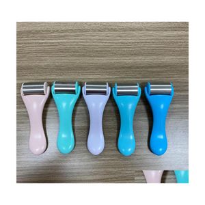 Face Massager Cold Ice Stainless Steel Roller Masr Household Tighten Beauty Firming Skin Relieving Skins Care Tool Drop Delivery Heal Dh3C6