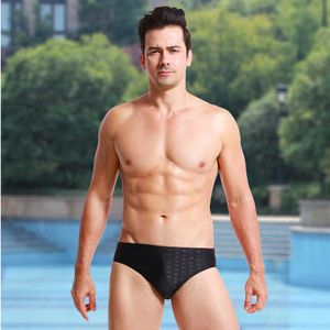 Men's Swimwear Skin Skin Swim Competition Boxer Briefs Men Sport Trunks Shorts Swimwearwear Quick Dry Classic Men Swimwear L230314