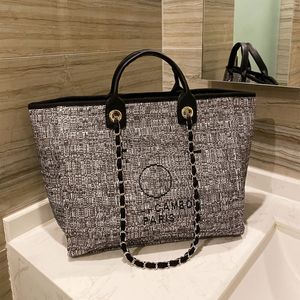 Jacquard Beach Bag Women Women Handbag Designer Tote C Shopper Counter Counter Facs Devisioners Womens Handbags Totes Totes Formes Woolen 2303