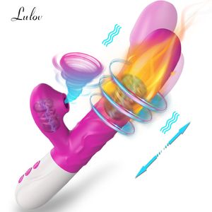 Vibratorer suger dildo tryckande vibrator med kvinnlig onani klitoris sucker klitoris vakuum stimulator vuxna varor sex leksaker för kvinnor 230314