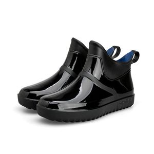 Dress Shoes Pvc Water Shoes Women Rainboots for Rain Ankle Shoes Waterproof Female Comflage Rubber Shoes Rainboots Ankle Boots for Women 230314