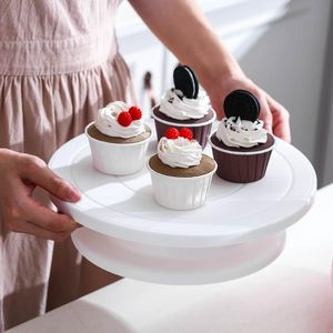 Bakeware Tools Other DIY Cake Turntable Baking Silicone Mold Plate Rotating Round Decorating Rotary Table Pastry Supplies Stand