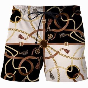 Costumi da bagno da uomo 2021 New Fashion Flowers Pantaloni da spiaggia da uomo Costume da bagno ad asciugatura rapida Nuoto Tuta da fitness Divertente Pantaloncini stampati in 3D Abbigliamento da uomo L230314