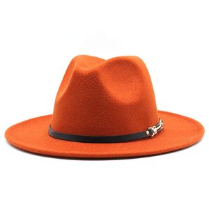 Chapéus de balde largos chapéus chapéus fedora chapéus masculinos feminino sentiu acessórios de cinto de jazz de jazz panamá raso de fedora 230314