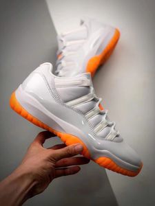 Nuova rilascio di scarpe da basket da basket da uomo 11 scarpe da basket a basket di citrus bianchi bassi jumpman 11s designer sports sneakers navi con scatola da scarpe