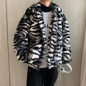 Masculino Down 2023 Winter Tiger Pattern Parkas Casual Oversize Coreano Streetwear Casaco Feminino Moda Roupas Masculinas