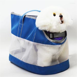 Dog Car Seat Covers Pet Bag Cat Carrier Breathable Transporter Portable Puppy Single Shoulder Bags Travel Handbag